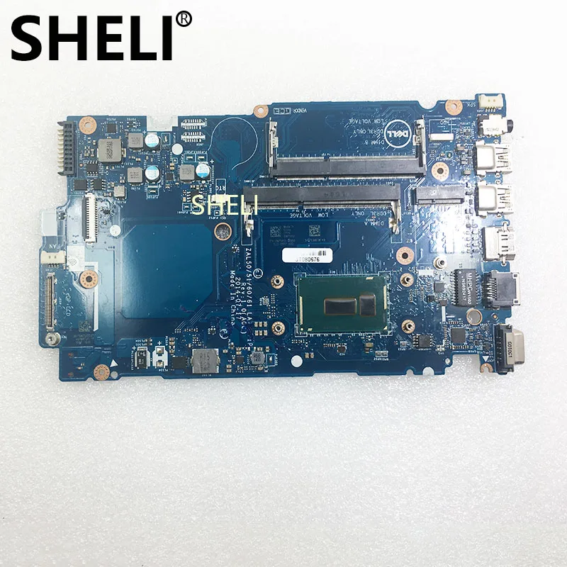 SHELI لديل كمبيوتر محمول اللوحة ZAL50 51 60 61 LA-B071P خط العرض 3450 الأم CN-0MPNR0 0MPNR0 MPNR0 مع i5-5200u وحدة المعالجة المركزية