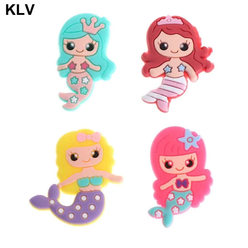 

20pcs Mermaid Flatback DIY Hair Bow Accessories Shower Decoration Center Crafts