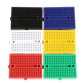 

ShenzhenMaker SYB-170 Mini Solderless Prototype Experiment Test Breadboard 170 Tie-points 35*47*8.5mm