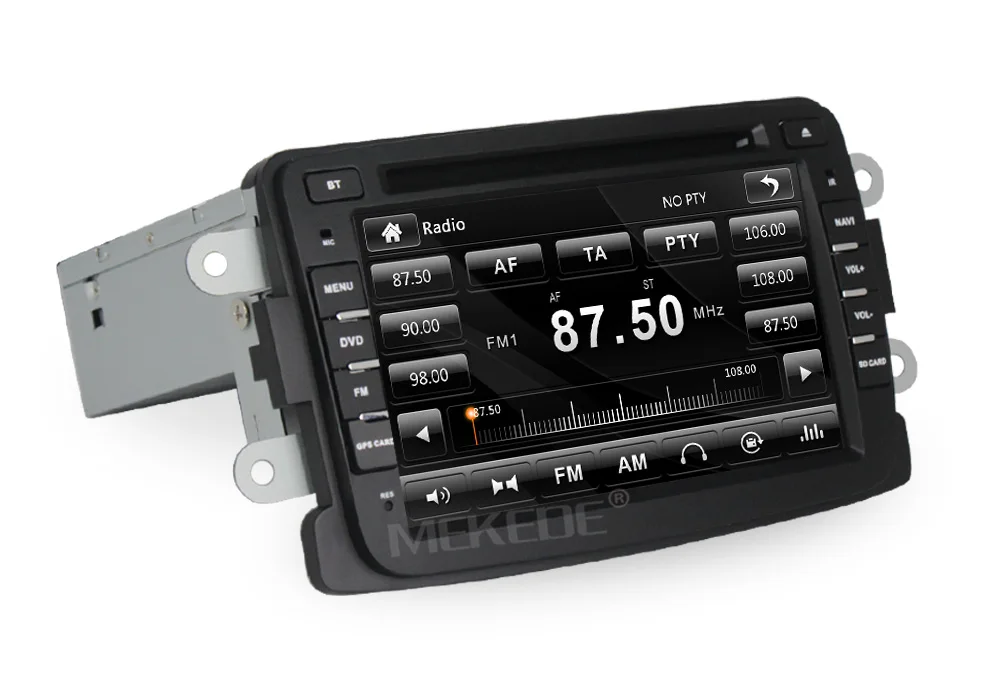 Cheap Free shipping! Touch screen Car dvd player radio audio for DUSTER Captur Lada Xray 2 Logan 2 GPS Navi BT RDS free MAP MIC RDS 17