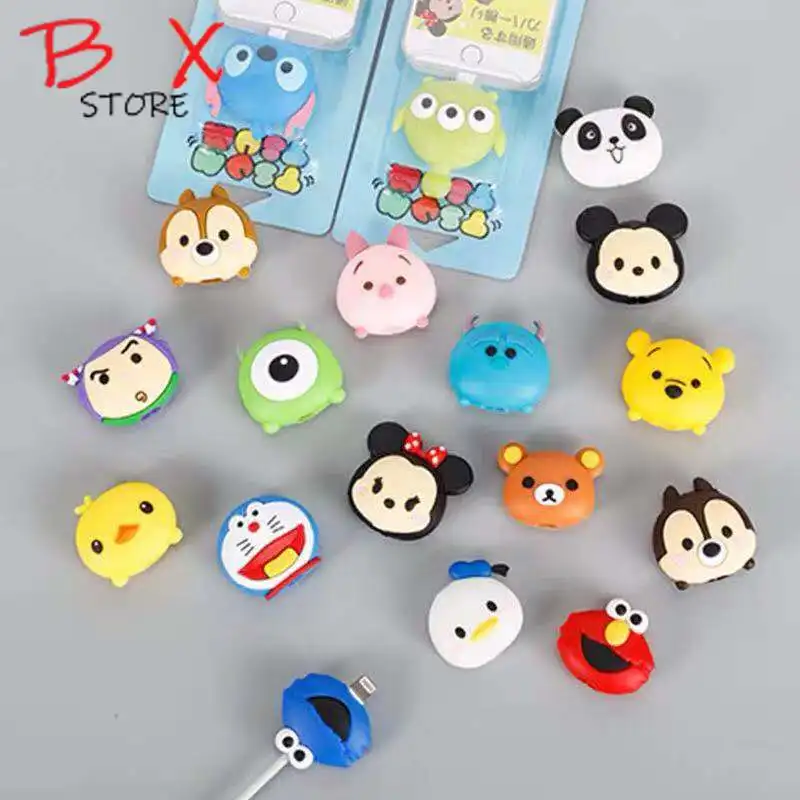 

Wholesale Cartoon Protector Cable Cord Saver Cover For iPhone 8 Plus 4 4S 5 5S 6 6S 7 X Xs Max XR For Funda iPhone 7 Plus case