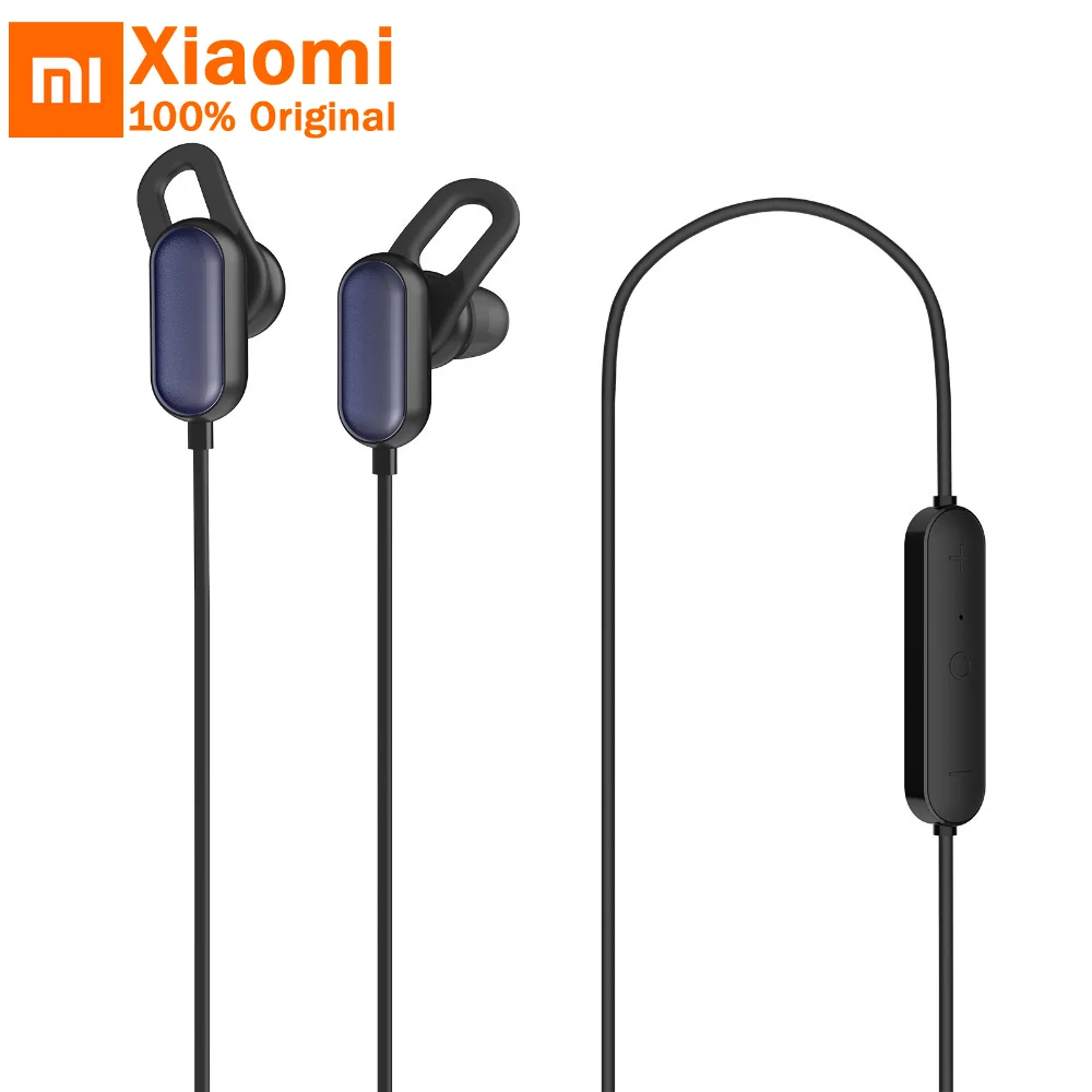 Xiaomi Sport Bluetooth 4,1 наушники Молодежная версия с микрофоном IPX4 Водонепроницаемая беспроводная гарнитура для Xiomi iPhone huawei