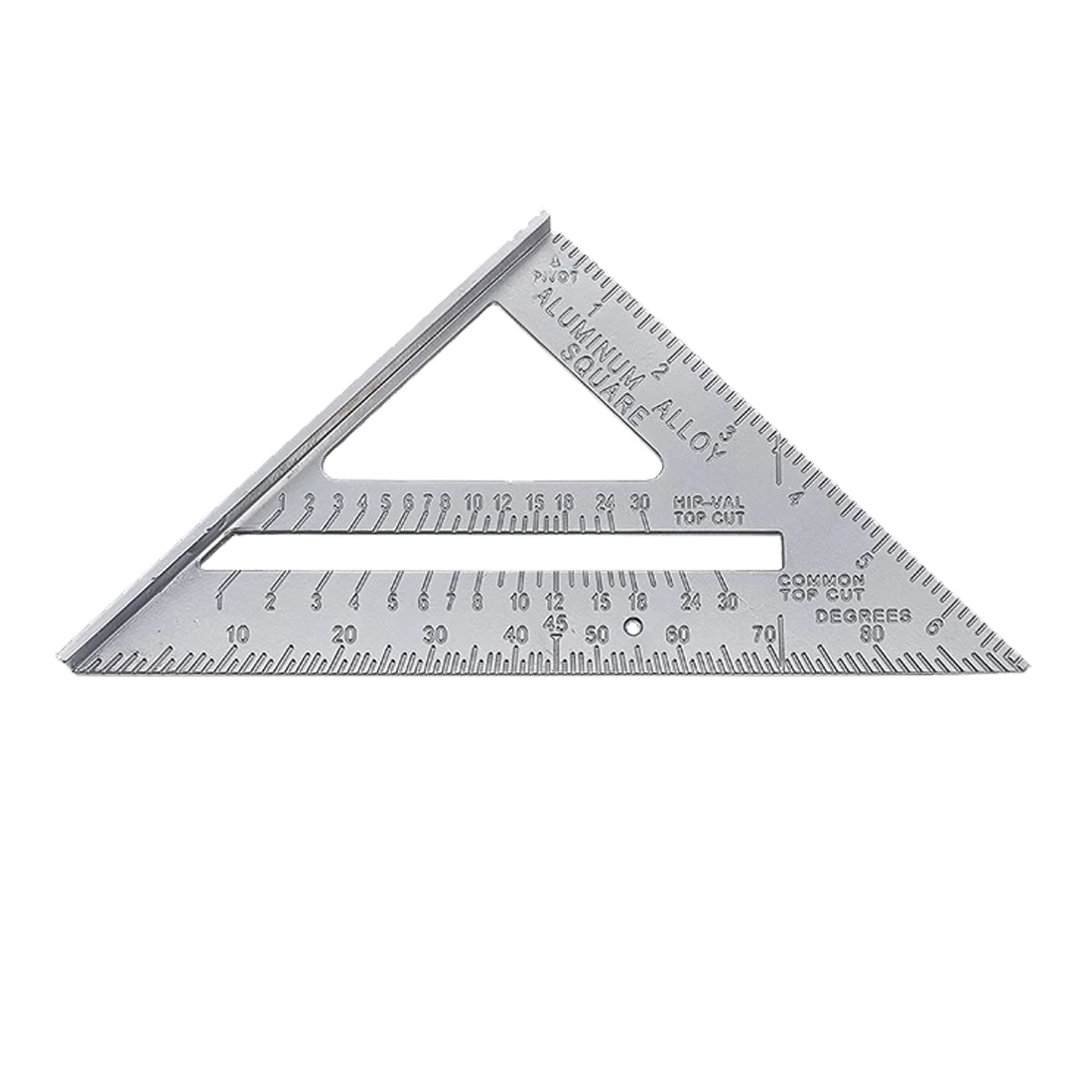 Измерительный инструмент треугольная квадратная линейка алюминиевый сплав скорость транспортир Miter для плотника Tri-Square Line Scriber