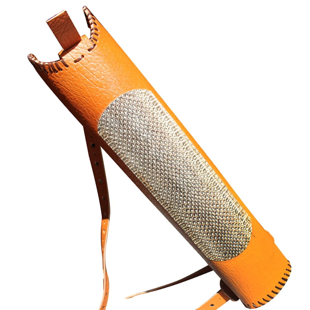 MAYARMS Snakeskin Arrow Case Leather Quiver Printing Archery Case Pure