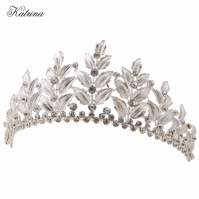 baroque leaves crown women
