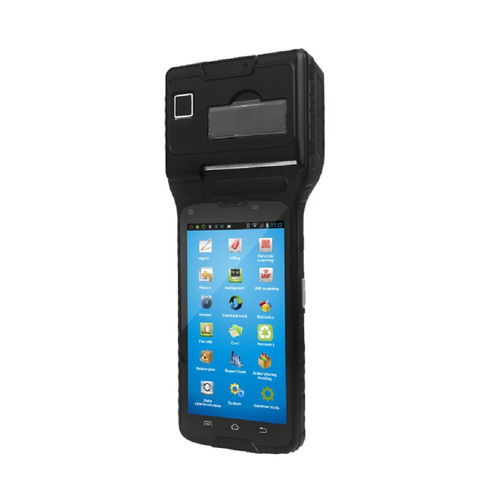 

5 Inch Andrild Handheld POS Terminal PDAwith NFC Reader and RFID UHF Reader, Thermal Printer and 1D Barcode ReaderLS550S(1D+UHF)