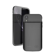 Чехол для зарядного устройства, внешний аккумулятор, ультра-тонкий мягкий силиконовый чехол для зарядного устройства для iphone X Xs MAX XR