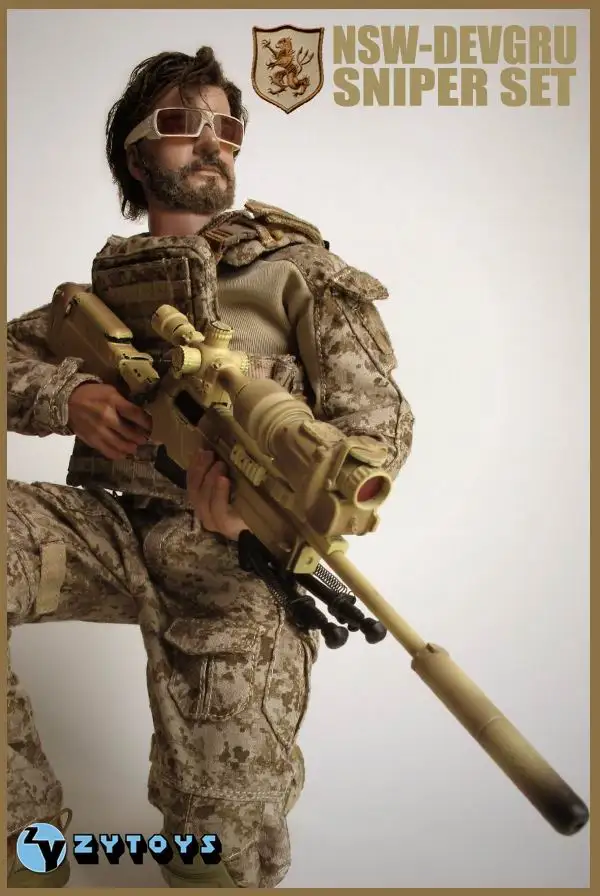 

Devgru Sniper Set AOR1/AOR2 for Brand Hottoys Dam Did Enterbay Action Figure DIY