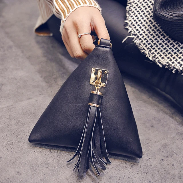 The 2018 Winter Fashion Mobile Phone Bag Korean Women Leisure Small The 2018 Winter Fashion Mobile Phone Bag Korean Women Leisure Small Handbag Simple Trend Tassel