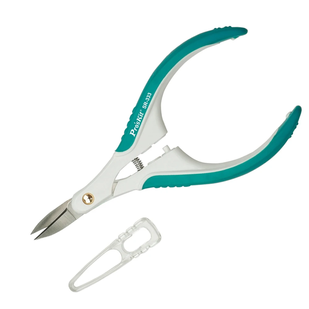 Pro'sKit SR-333 многофункциональные лезвия из нержавеющей стали точные ножницы электронные платы ножницы режущие инструменты