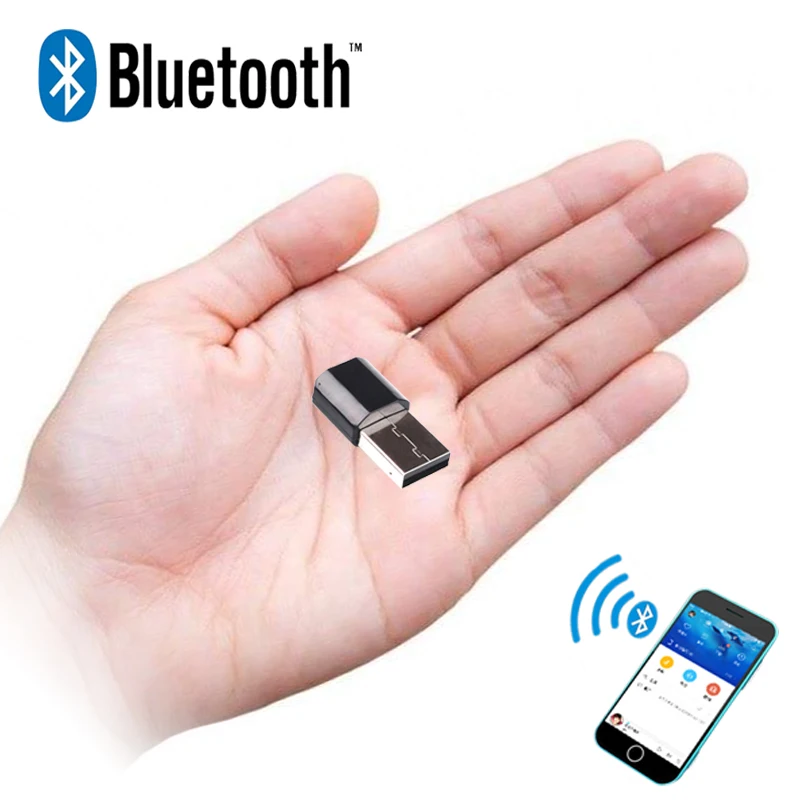 JINSERTA портативный мини Bluetooth приемник адаптер стерео Музыка беспроводные колонки аудио рецептор USB 3,5 мм RCA AUX для усилителя