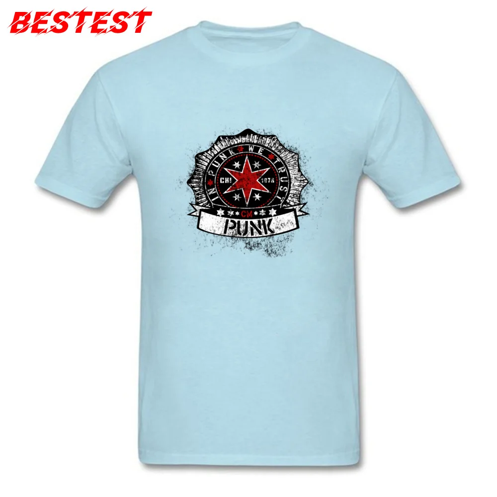 0818YYcm punk logo Funny Summer Fall 100% Cotton Fabric O-Neck Men Tops Shirts Design Tee-Shirts Plain Short Sleeve T-Shirt 0818YYcm punk logo light
