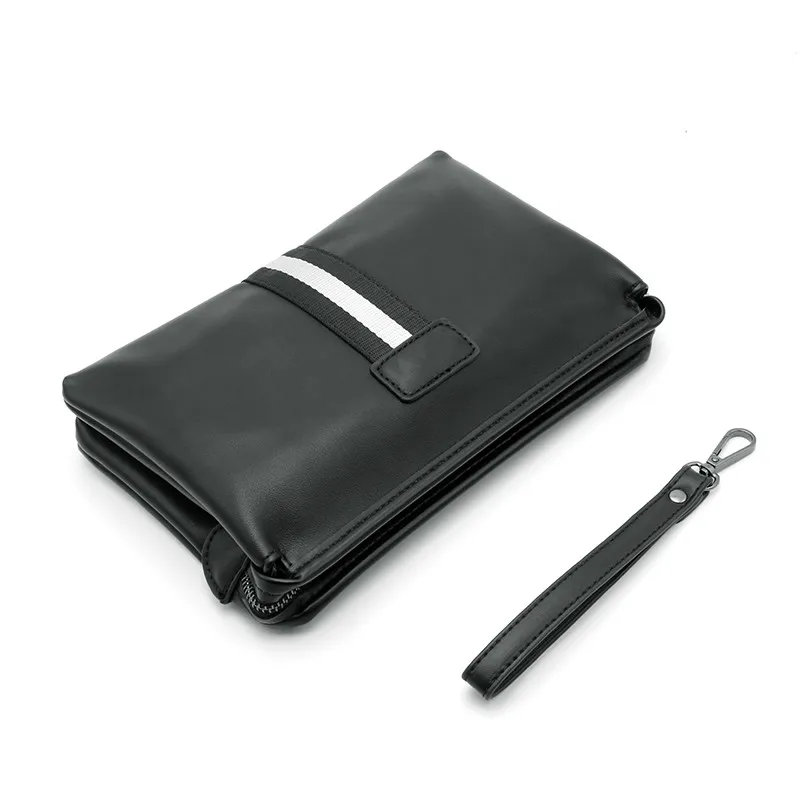 

For Audi A3 A4 B6 B7 B5 A6 C5 C6 Q5 A5 Q7 TT A1 S3 S4 S5 S6 S8 Men Handbag Car Driver License Document Bag pocket Accessories