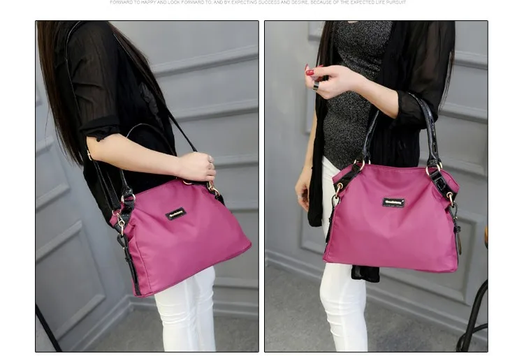 Bolsa feminina do vintage roxo à prova