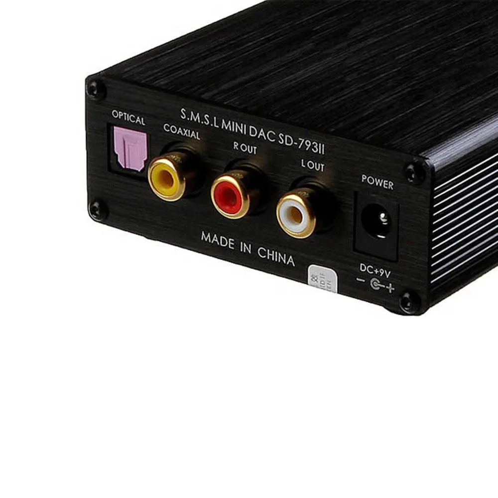 SMSL SD-793II усилитель аудио PCM1793 dac аудио hifi мини усилитель мощности регулятор громкости усилитель для наушников