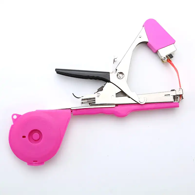 Detail Feedback Questions About Pink Garden Tools Manual Bind Branch Pink Garden Tools Manual Bind Branch Machine Vineyard Grafting Fixed Stainless Steel Gardening