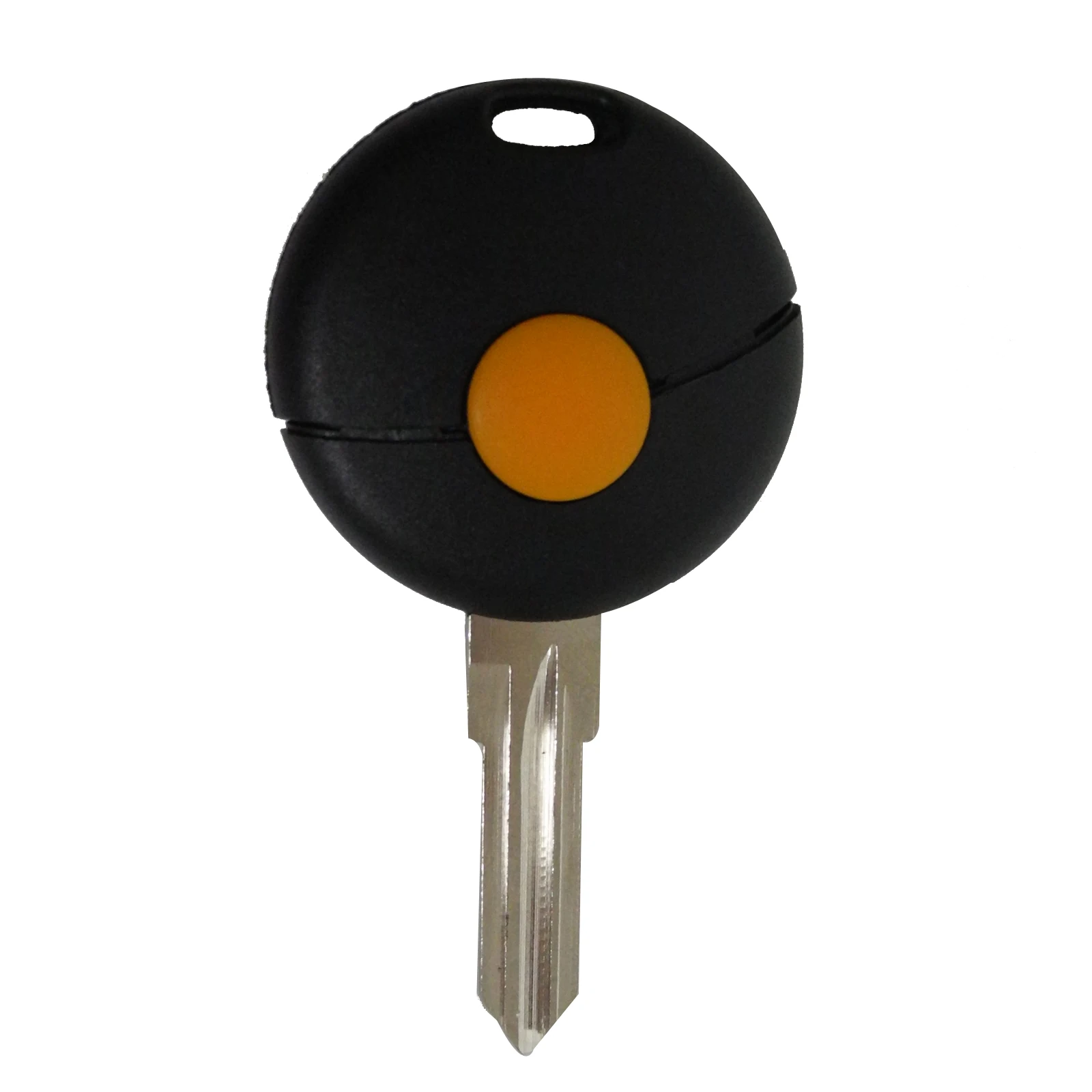 

10pcs/lot 1 Button Remote Car Key Cover Case Cover Fob Foil Replacement for Mercedes Benz Smart Fortwo Cabrio City Cross