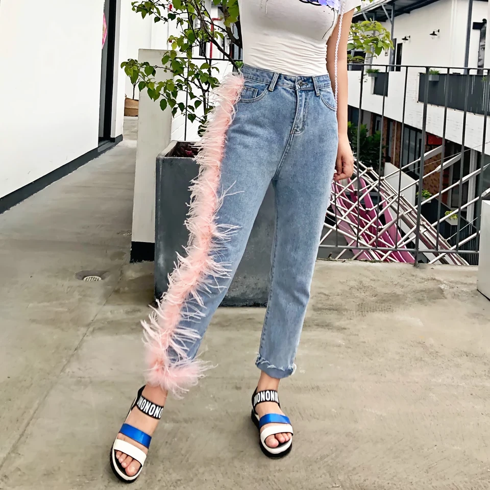 asymmetrical jeans 2019