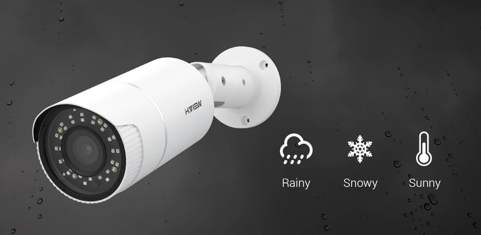 H.VIEW PoE IP Camera 8mp H.265 CCTV Camera PoE Cameras Outdoor 4X Optical Zoom Auto Focus IP67 Onvif NAS IP Cameras (3)
