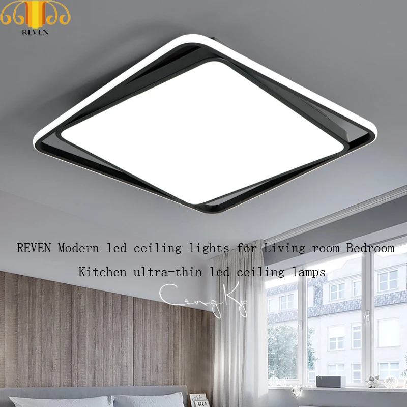 

REVEN Modern led ceiling lights for Living room Bedroom Kitchen ultra-thin led ceiling lamps