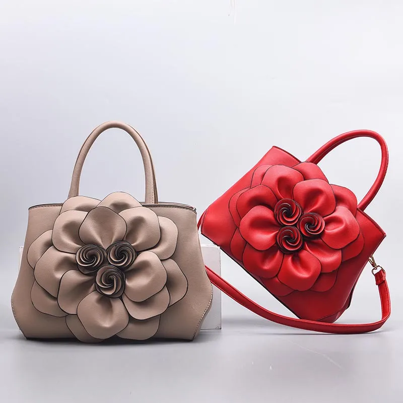 Gykaeo класса люкс Сумки Для женщин дизайнерские Сумки из искусственной кожи с цветочным принтом сумка женская Повседневное цветы сумка на плечо, сумки на плечо Bolsos Mujer