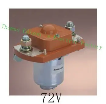

ZJ600A NO (normally open) style Coil Voltage 72V 600A DC Contactor for motor forklift electromobile grab wehicle car winch