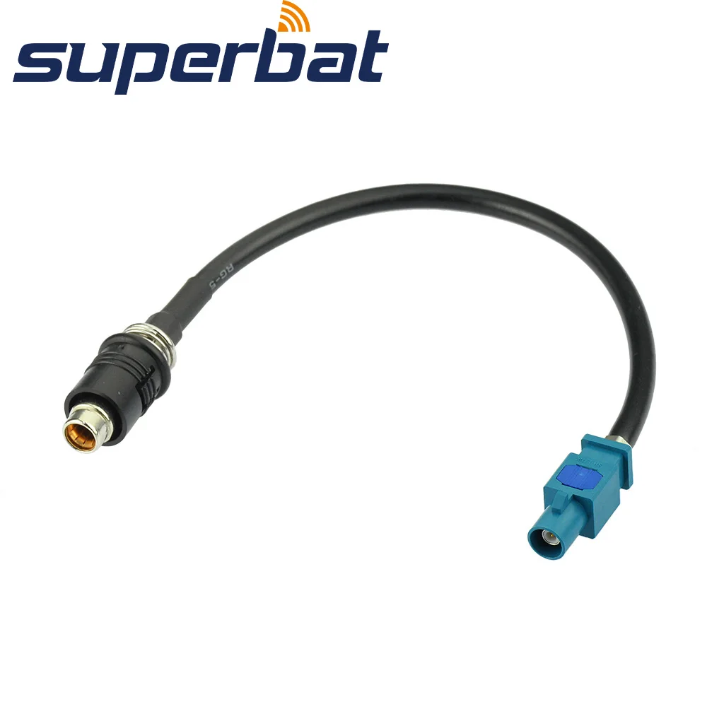 imágenes para Superbat RAKU RAST 2 RAST II en FAKRA adaptador de Antena adaptador de enchufe macho para AUDI SEAT SKODA VW 20 cm imágenes para Superbat RAKU RAST 2 RAST II en FAKRA adaptador de Antena adaptador de enchufe macho para AUDI SEAT SKODA VW 20 cm