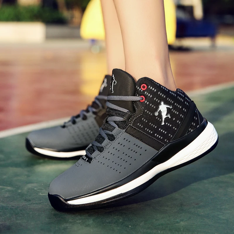 Women Men Basketball Shoes For Sport Sneakers Mens Breathable Air Cushion Lace Up Male 2017 New Brand Couples Jordan Shoes 36-47