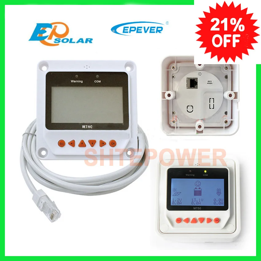 controlador solar medidor remoto mt 50 tracer 01