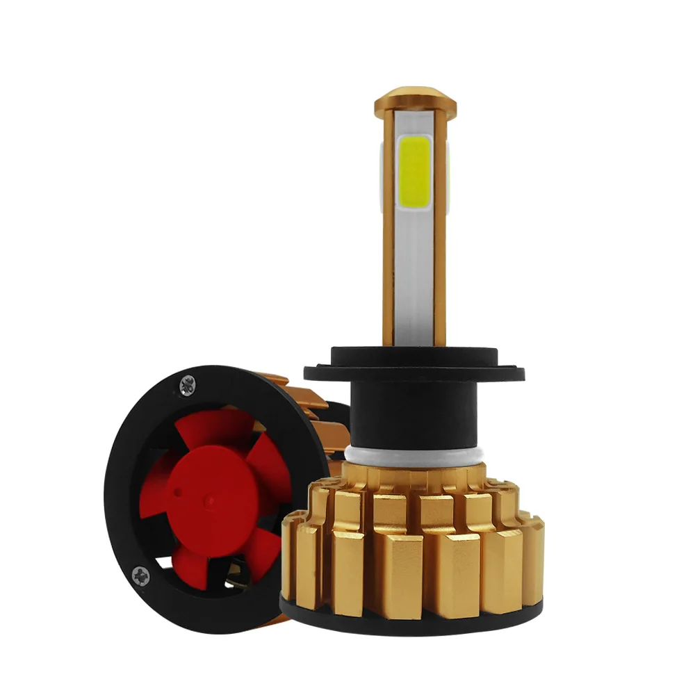 

AZGIANT Car Headlight H7 H11 9005 9006 H4 8000Lm 80W 6000K IP68 Waterproof 360 Degree Illuminated on All Sides 5000hrs Life