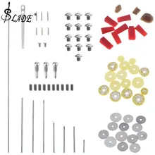 83 шт. набор запчастей для ремонта флейты полный набор инструментов флейта звуковое отверстие коврик роликовые винты Reed Wind инструмент Ремонтный комплект