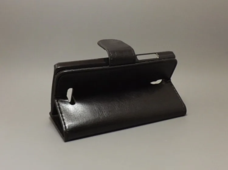 

Crazy horse Flip leather case Credit Card Slots and stand function For Lenovo A1000 A 1000 Case on A1000 Free shipping