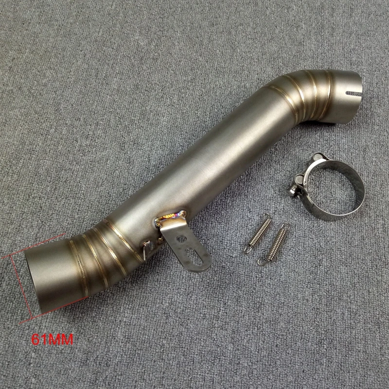 

For Aprilia RSV4 FACTORY APRC 2012 2013 2014 2015 Motorcycle Exhaust Contact Middle Mid Link Pipe Connector 100% Brand New