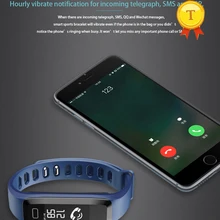 Лучшее качество спортивный шагомер для смартфона пульсометр кислородный монитор умный Браслет для фитнеса поддержка удаленной камеры вибрация