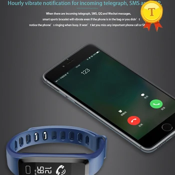 

best quality Sports Pedometer Smartband Heart Rate Blood Oxygen Monitor fitness Smart Bracelet support Remote Camera vibrate