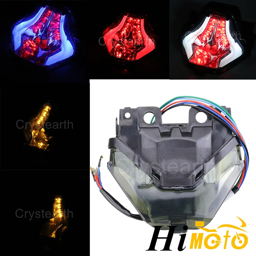 

Motorcycle Tail Light For Yamaha YZF-R3 YZF-R25 2013-2017 MT07 FZ07 MT-25 2013-2016 LED Brake Turn Signals Integrated Taillight