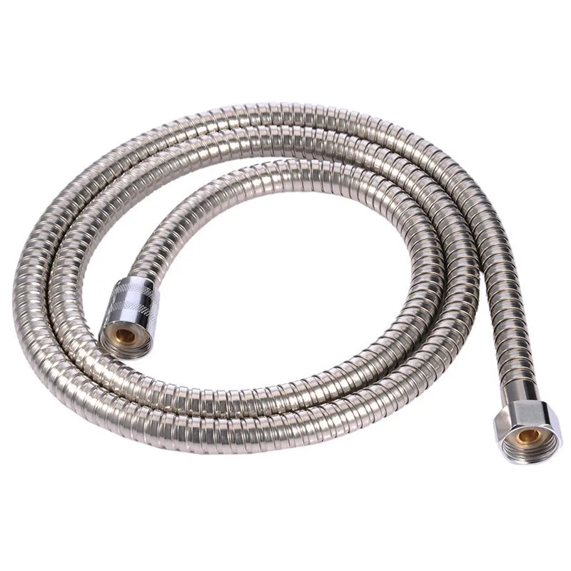 LeKing 1.5M/2.0M Stainless steel Shower Hose Soft Shower Pipe Flexible Bathroom Water Pipe Silver Color Common Plumbing Hoses LeKing 1.5M/2.0M Stainless steel Shower Hose Soft Shower Pipe Flexible Bathroom Water Pipe Silver Color Common Plumbing Hoses