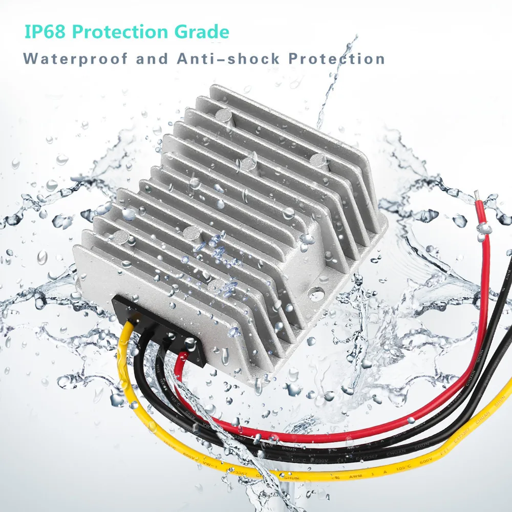 Преобразователь Напряжения DC 48 В в DC 12 В 13,8 В 24 В 5A 10A 15A 20A 25A
