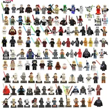 Строительные блоки зеленый Bobafeet облако Obi-Wan модель Рыцарь Воин Ситхов Дарт Мол C3PO Анакин рябина кирпичи фигурки Детские игрушки