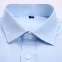 Мужская одежда рубашки Цвет брендовая модная с длинным рукавом мужской официальная рубашка Высокое качество Повседневное Camisas социальной