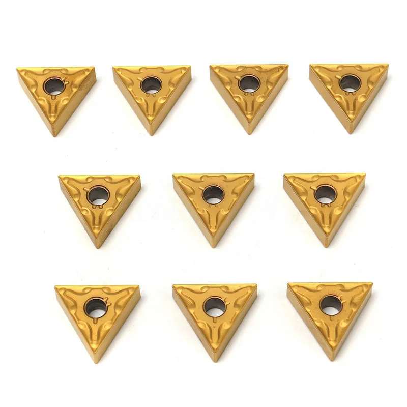 10Pcs TNMG160404 Carbide Insert For Internal Threading Turning Tool 