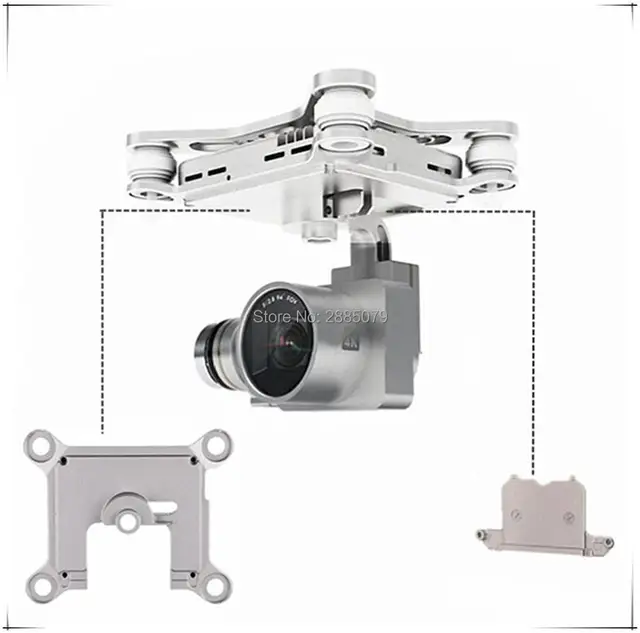 $39.99  original for phantom 3AP Under mounting plate for DJI Phantom 3 Adavanced/Professional drone repair