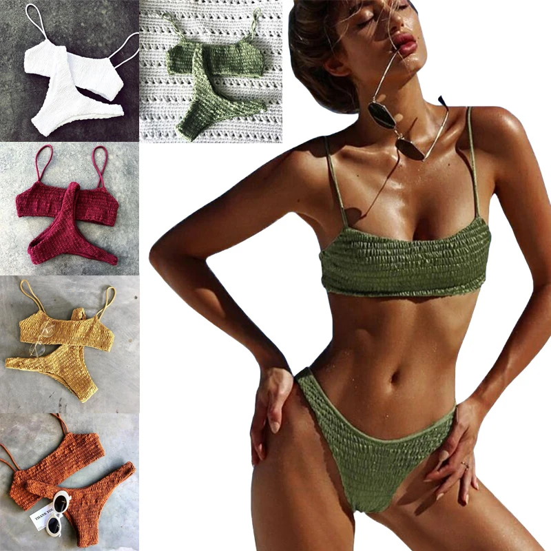 

Biquinis Feminino Sexy Bikinis 2018 Mujer Swimsuit Women Swimwear Female Brazilian Push Up Bikini Set Beach Wear Bathing Suit
