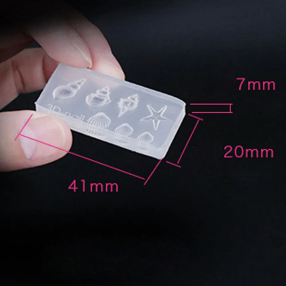 DIY силиконовые шаблоны форм для дизайна ногтей 3D стерео резная Форма инструмент