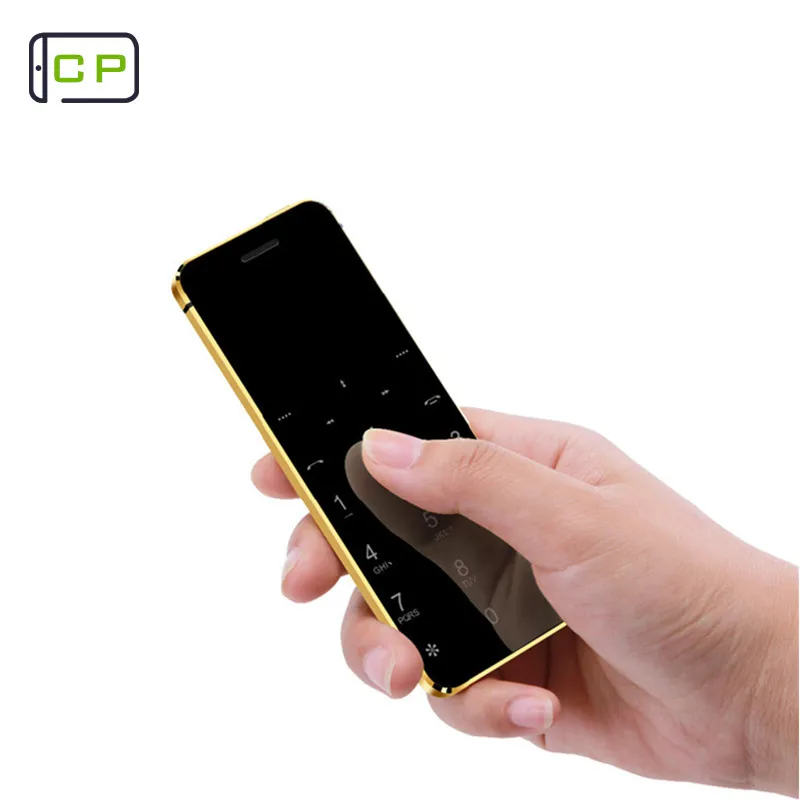 

Ulcool V36 Ultrathin Credit Card Cellphone With Metal Body Bluetooth 2.0 Dialer Anti-lost FM Mp3 Dual SIM Card Mini Mobile Phone