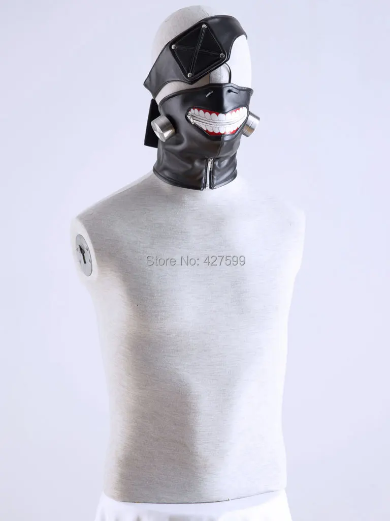 Лидер продаж одежда с надписью «Tokyo Ghoul Косплей Ken kaneki маска для косплея маска к Хэллоуину