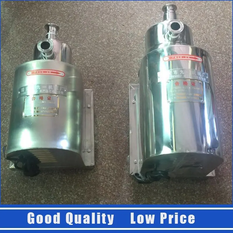 9.19 0.37kw Stainless Steel Booster Pump Food Grade Sanitary Pump For