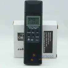 AZ8701 AZ8703 AZ8705 Карманный гигро-термометр измеритель температуры и влажности, дисплей точки росы