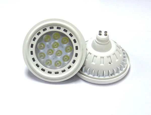 AR111 Светодиодный прожектор Epistar чипы 2835 SMD 12VDC 10 Вт/12 Вт пластик и алюминий