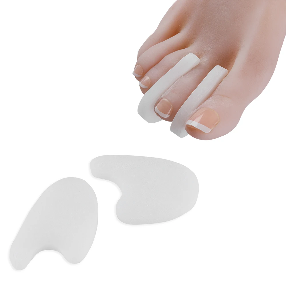 

Silicone Big Toe Corrector Toe Aligner Orthosis Seperator Separation Toe Design Comb Toes Nail Art Overlap Repair Foot Protector